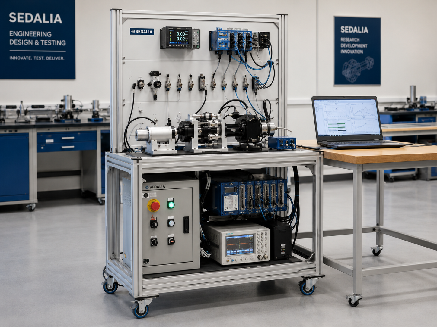 Custom engineering training rig
